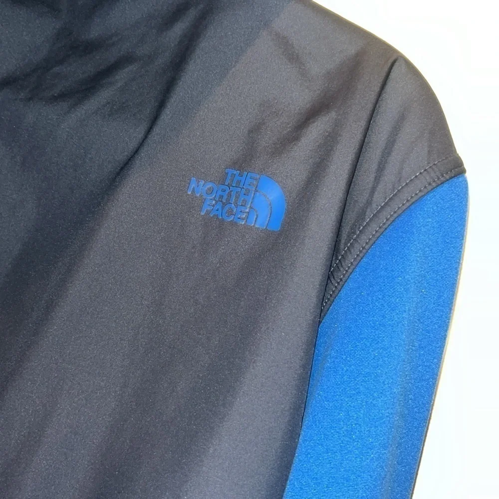 MEN’S Blue/Navy Northface sweatshirt hooded jacket full zip size M